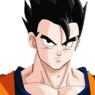 😡 Gohan Dragon Ball Z 애니메이션, 손오공, 사이어인, DBZ, 드래곤볼 telegram sticker