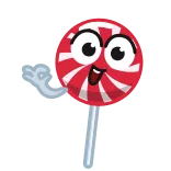 👌 lecca-lecca, caramella, dolce, dessert, cartone animato, carino, cibo telegram sticker