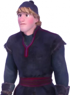 😕 Kristoff Frozen 漫画, クリストフ, アナと雪の女王, ディズニー, キャラクター telegram sticker