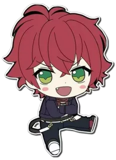 🍥 anime, manga, chibi, cartoon, character, cute telegram sticker