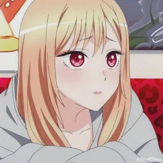 🥺 Marin Kitagawa My Dress-Up Darling Anime, Manga, Marin Kitagawa, My Dress-Up Darling, carina, ragazza telegram sticker