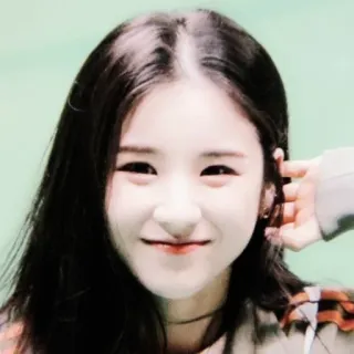 🙋‍♀ femme, fille, portrait, portrait (visage), visage, asiatique, coréenne telegram sticker