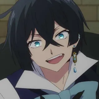 💎 Anime, Manga, Personnage, Sourire, Vanitas telegram sticker