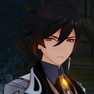 💰 Zhongli Genshin Impact Anime, Video game, Genshin Impact, Karakter, Zhongli telegram sticker