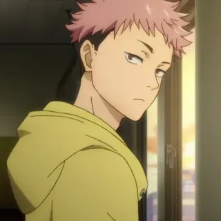 💥 Yuji Itadori Jujutsu Kaisen Anime, Personaggio, Jujutsu Kaisen, Yuji Itadori, Manga telegram sticker