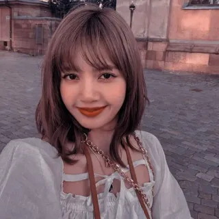 🌼 Lisa K-pop, Chanteur, Musique, Idole, Femme, Personne, Célébrité whatsapp sticker