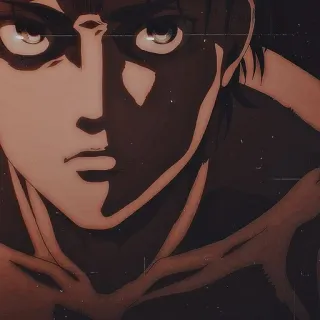 😡 Eren Yeager Attack on Titan anime, attack on titan, eren, manga, yeager telegram sticker