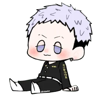 🙂 東京卍會 Anime, Chibi, Nhân vật, Manga, Bản vẽ, Nhãn dán telegram sticker