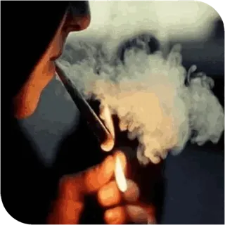 🚬 Consommation de drogues, Fumer, Substances illégales, Matériel de drogue whatsapp sticker