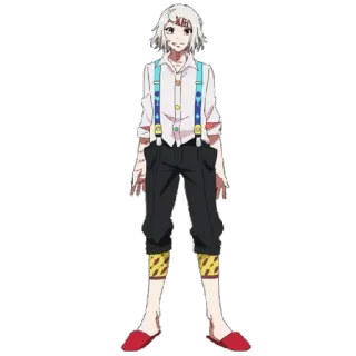 🙂 Juuzou Suzuya Tokyo Ghoul Anime, Manga, Charakter, Juuzou Suzuya, Tokyo Ghoul telegram sticker