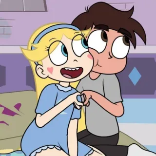 💫 Star Butterfly Star vs. the Forces of Evil Dibujos animados, Amigos, Animado, Estrella, Marco whatsapp sticker