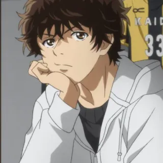 ⚽️ Anime, Menino, Retrato, Personagem, Beisebol telegram sticker
