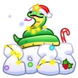 Snow Vibe @podarkitgnft whatsapp stickers