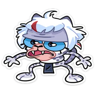 🌟 卡通, 动物, 角色, 插画, 搞笑, 贴纸, 异想天开, 可爱 telegram sticker