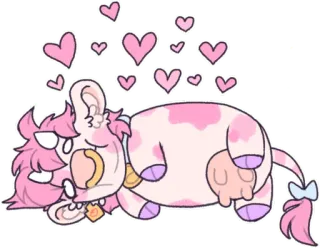 🥰 cow girl telegram sticker
