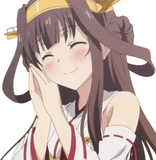 😊 anime, girl, cute, kawaii, smile, happy telegram sticker