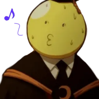 😅 Koro-sensei Assassination Classroom Anime, Koro-sensei, Assassination Classroom, Insegnante, Espressione telegram sticker