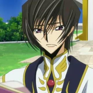 📎 Lelouch Lamperouge Code Geass Anime, Mangá, Personagem, Lelouch, Lelouch Lamperouge, Code Geass telegram sticker