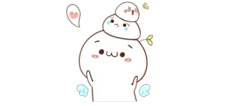 🦋 cute, kawaii, sticker, cartoon, character, blob telegram sticker
