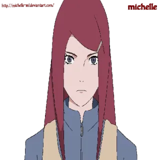 😤 Kushina Uzumaki Naruto Anime, Mangá, Kushina, Naruto, Desenho animado whatsapp sticker