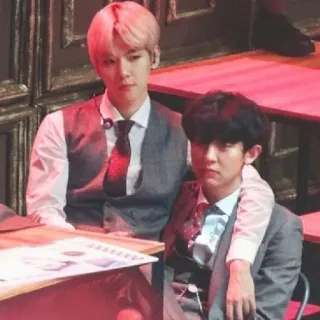 💕 Kpop, Exo, Baekhyun, Chanyeol telegram sticker