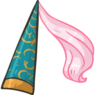 🔮 party hat, birthday, celebration, festive, decoration telegram sticker