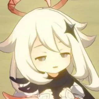 🏮 Paimon Genshin Impact paimon, genshin impact, animé, jeu vidéo, personnage, mème whatsapp sticker