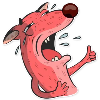 Comrade Fox telegram stickers
