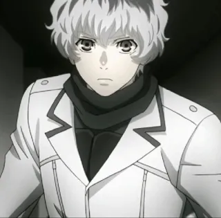 🥀 Haise Sasaki Tokyo Ghoul Anime, Manga, Rambut Putih, Karakter, Haise Sasaki, Tokyo Ghoul telegram sticker