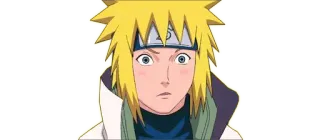 😳 Minato Namikaze Naruto anime, naruto, minato, namikaze, cartoon whatsapp sticker