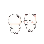 🤗 可爱, 迷人, 卡通, 贴纸, 动物 telegram sticker
