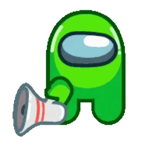 Among us @WhisperingPixels whatsapp stickers