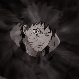 ⛰️ Obito Uchiha Naruto anime, manga, obito, uchiha, naruto telegram sticker