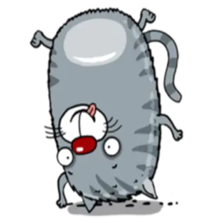 Icky Cats @StikerDi telegram stickers