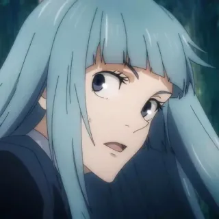 🪵 Miwa Kasumi Jujutsu Kaisen Anime, Cartoon, Personnage, Miwa Kasumi, Jujutsu Kaisen telegram sticker