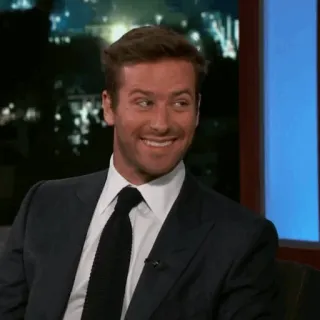🥀 Armie Hammer người nổi tiếng, diễn viên, người đàn ông, áo vest, Armie Hammer telegram sticker