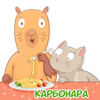 Капи Барри @MasterLamaArt telegram stickers