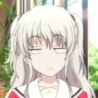 🧊 Nao Tomori Charlotte Anime, Garota, Fofa, Charlotte, Nao Tomori, Mangá, Engraçado telegram sticker