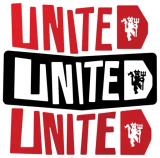 🔴 UNITED sports, football, soccer, équipe telegram sticker