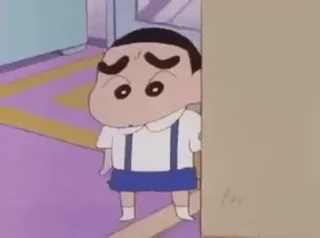 😔 Shin-chan Crayon Shin-chan Dessin animé, Anime, Drôle, Enfant, Personnage, Shin-chan, Crayon Shin-chan whatsapp sticker