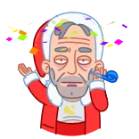 Bad Santa @Emoji_Statuses telegram emojis 🥳