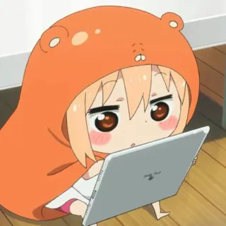 🍕 Himouto! Umaru-chan anime, umaru, character, cute, kawaii telegram sticker