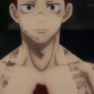 ✨ Anime, Blut, Narben, Männlich, Verletzung whatsapp sticker