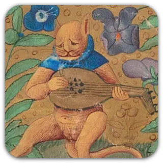 Medieval Cats telegram stickers