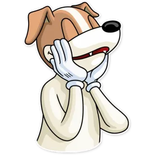 Party Dog telegram stickers
