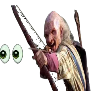 👀 Wrong Turn horreur, film, flippant, effrayant, mutant, arc et flèche telegram sticker