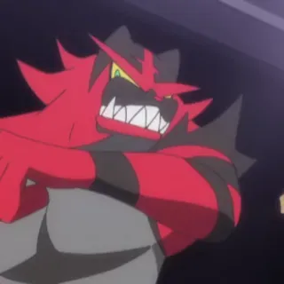 🌚 Incineroar Pokémon pokemon, incineroar, fire, fighting, anime telegram sticker
