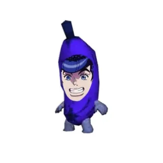 🍌 Josuke Higashikata JoJo's Bizarre Adventure Anime, Le bizzarre avventure di JoJo, Josuke Higashikata, Banana, Meme, Divertente whatsapp sticker
