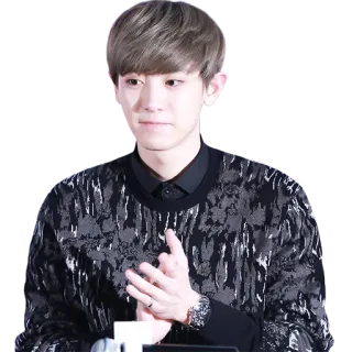 👏 mann, porträt, koreanisch, person, promi telegram sticker