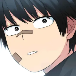 🎧 Anime Junge, Verbände, Porträt, Manga, Cartoon, Illustration telegram sticker